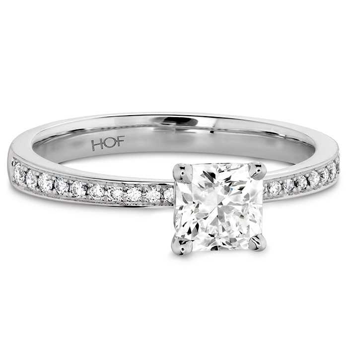 0.1 ctw. Dream Signature Engagement Ring-Diamond Band in 18K White Gold
