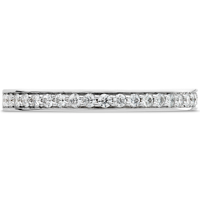 0.2 ctw. Enticement Channel Wedding Band in 18K White Gold