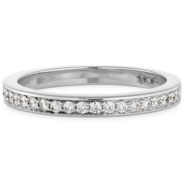 0.2 ctw. Enticement Channel Wedding Band in 18K White Gold