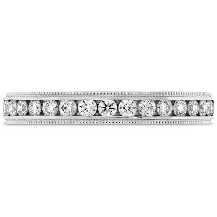 0.3 ctw. Eterne Milgrain Wedding Band in 18K White Gold