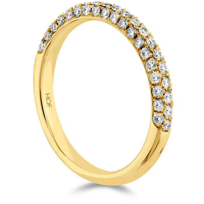 0.45 ctw. Euphoria Pave Band in 18K Yellow Gold