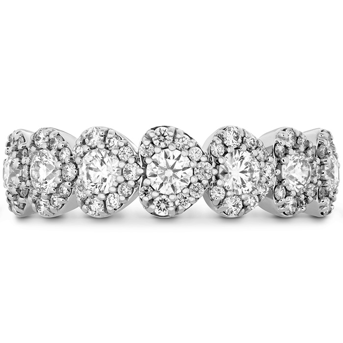 1 ctw. Fulfillment Hearts Band in 18K White Gold