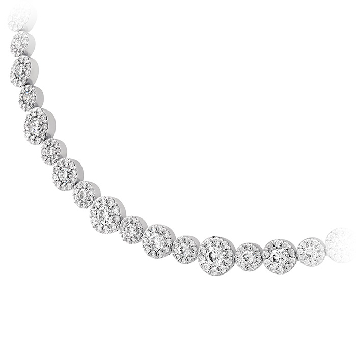 16.2 ctw. Fulfillment Diamond Line Necklace in 18K White Gold