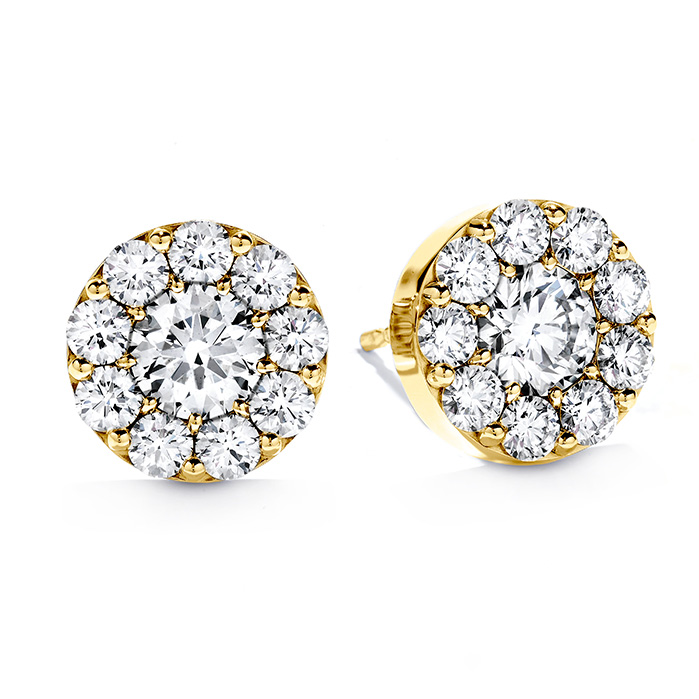 3 ctw. Fulfillment Stud Earrings in 18K Yellow Gold