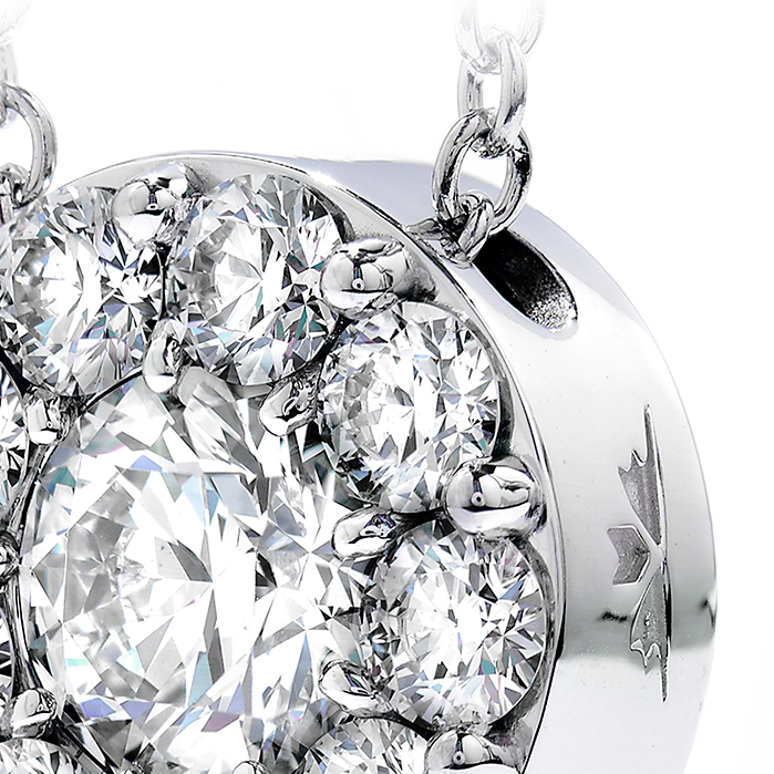 1 ctw. Fulfillment Pendant Necklace in 18K White Gold