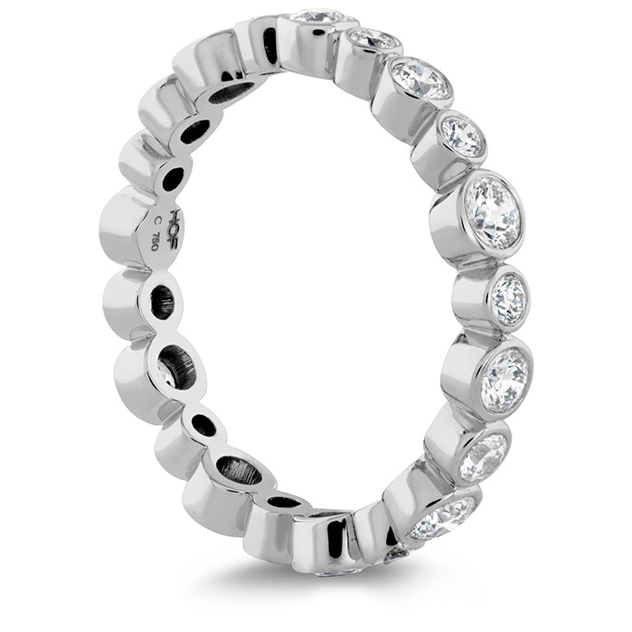 1.04 ctw. HOF Bezel Diamond Eternity Band in 18K Yellow Gold