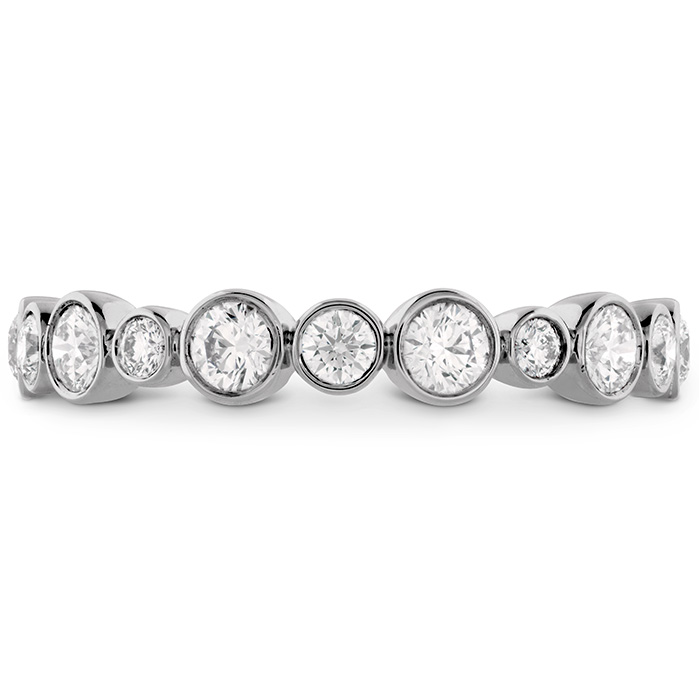 0.62 ctw. HOF Bezel Diamond Band in 18K White Gold