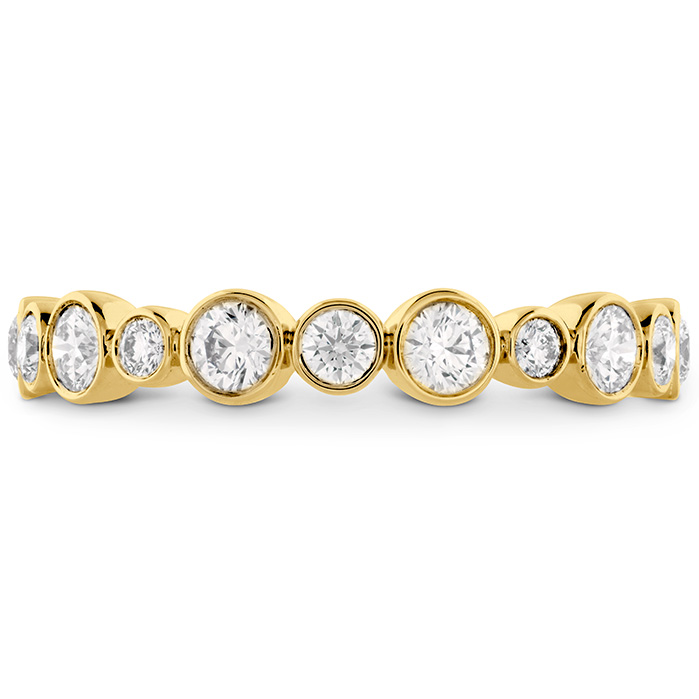 0.62 ctw. HOF Bezel Diamond Band in 18K Yellow Gold