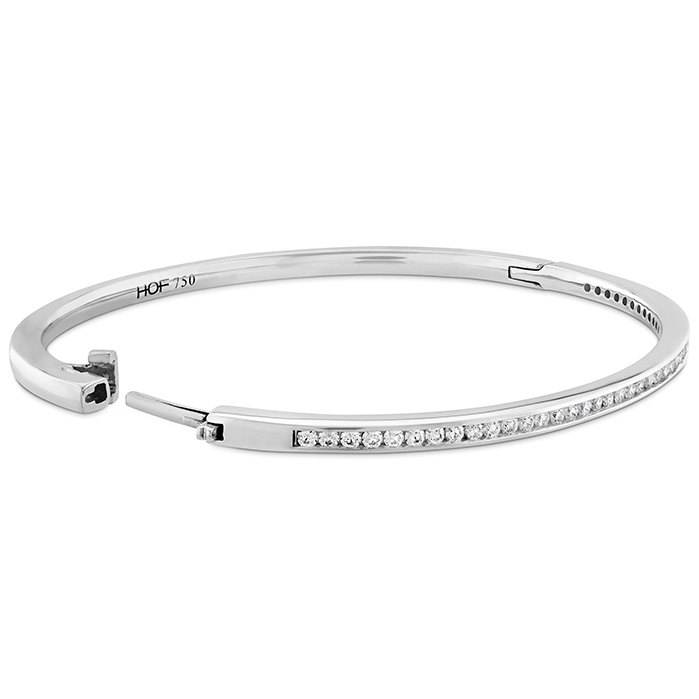 0.7 ctw. HOF Classic Channel Set Bangle in 18K Rose Gold