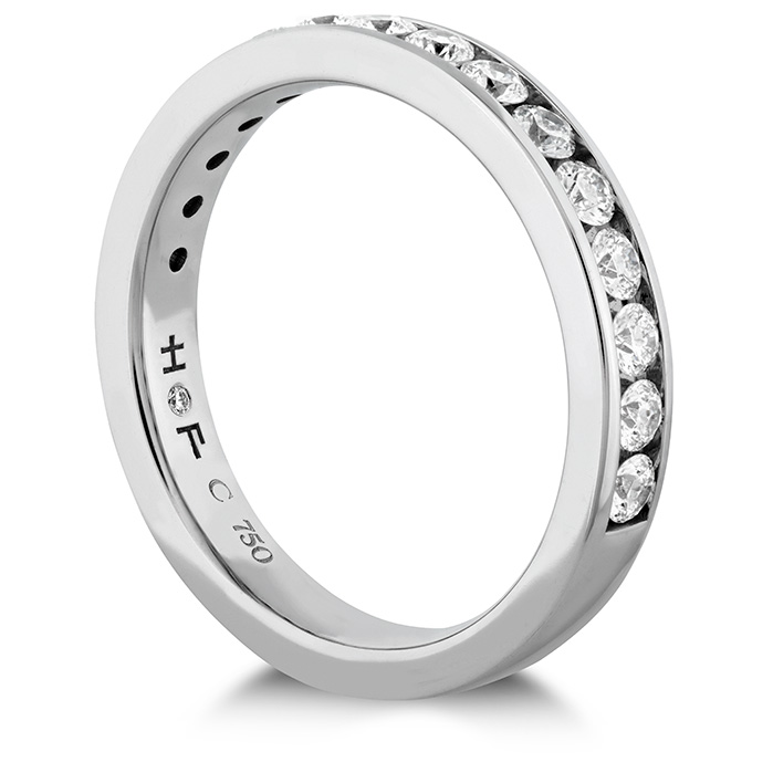 0.78 ctw. HOF Channel Diamond Band 2.5 in 18K Rose Gold