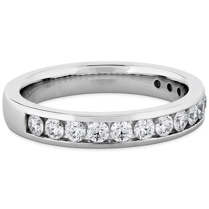 0.78 ctw. HOF Channel Diamond Band 2.5 in 18K Rose Gold