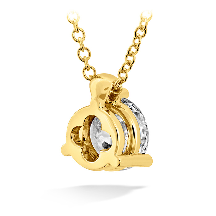 1 ctw. HOF Classic 3 Prong Solitaire Pendant in 18K Yellow Gold