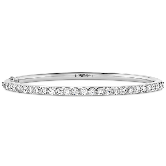 2 ctw. HOF Classic Prong Set Bangle - 270 in 18K White Gold