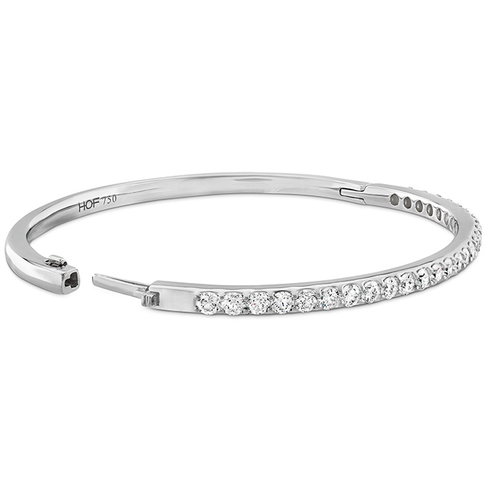 2 ctw. HOF Classic Prong Set Bangle - 270 in 18K White Gold