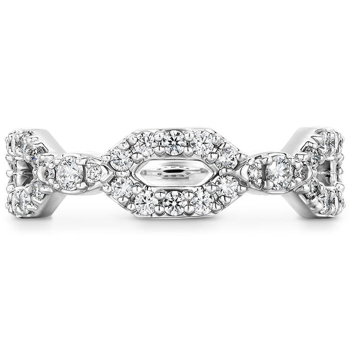 0.49 ctw. HOF Open Regal Diamond Band in 18K Rose Gold
