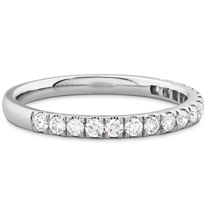 0.35 ctw. HOF Signature Bezel Basket Diamond Band in 18K Yellow Gold