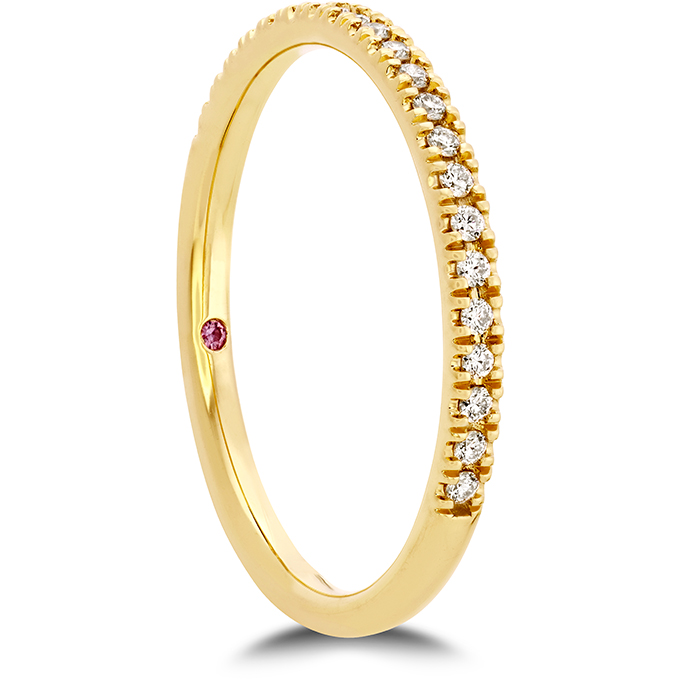 0.17 ctw. Sloane Wedding Band in 18K Yellow Gold