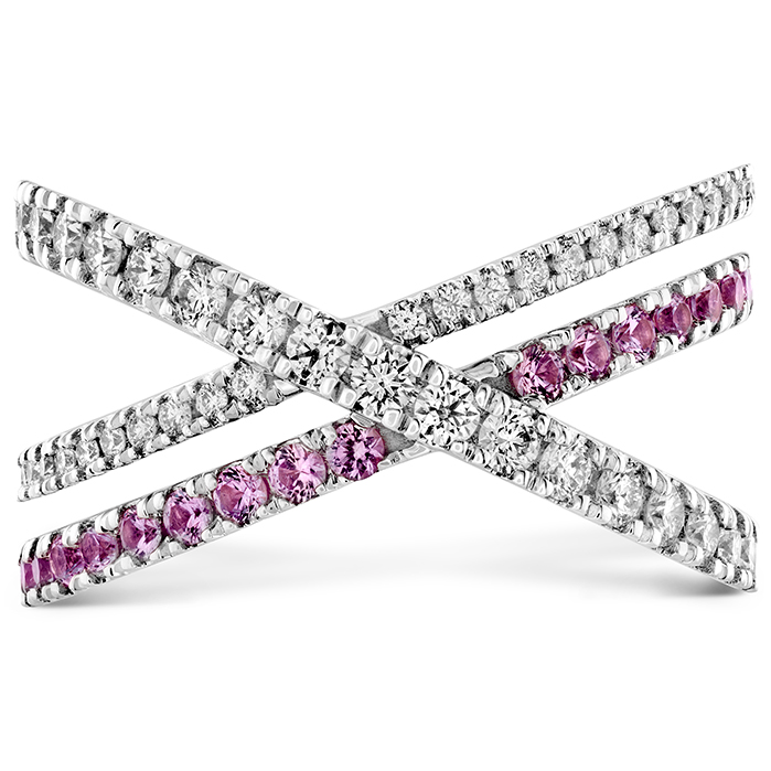 0.45 ctw. Harley Wrap Power Band with Sapphires in 18K Yellow Gold