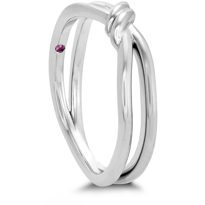 Love Code - Forget-You-Never Band in 18K White Gold