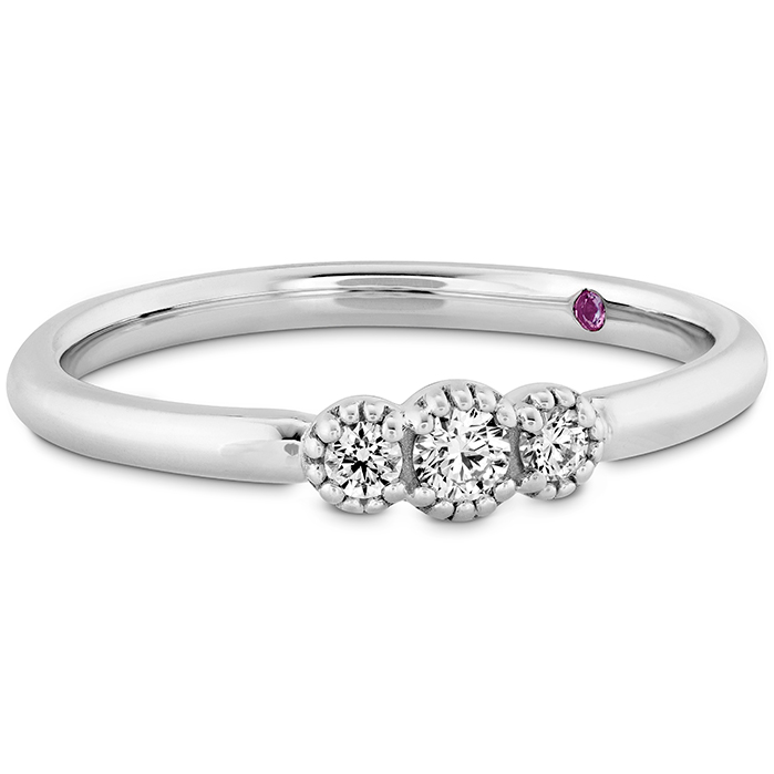 0.12 ctw. Behati Sweetheart Band in 18K Yellow Gold