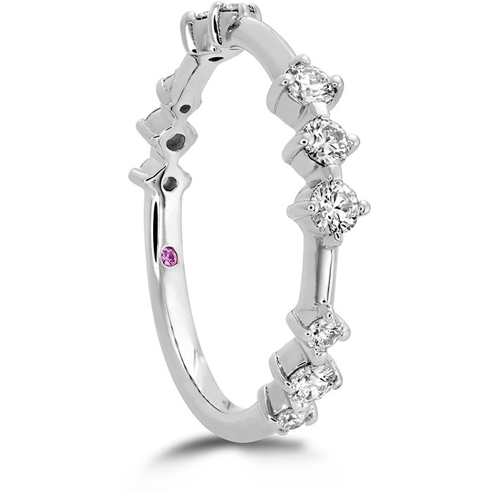 0.37 ctw. Love Code Band in 18K Rose Gold