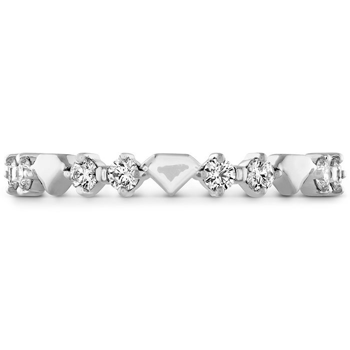 0.21 ctw. Behati Bold Shapes Band in 18K White Gold