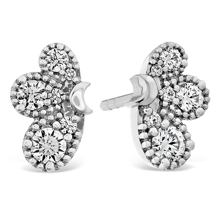 0.45 ctw. Behati Earrings in 18K White Gold