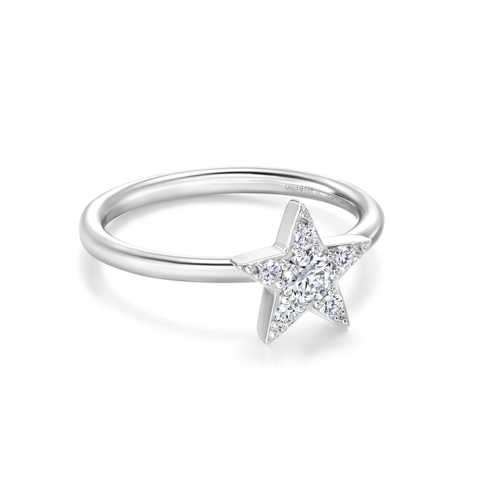 0.28 ctw. Illa Cluster Ring in 18K Yellow Gold