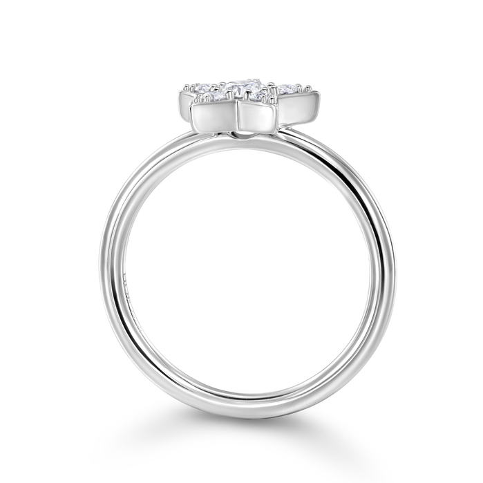 0.28 ctw. Illa Cluster Ring in 18K Yellow Gold