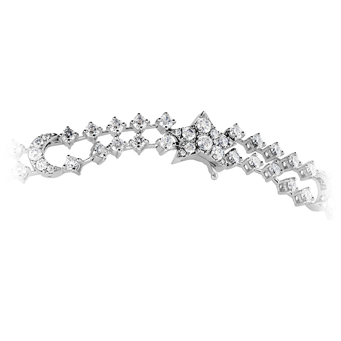 39 ctw. Illa Midnight Diamond Necklace in 18K White Gold