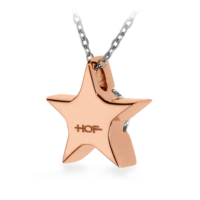 0.15 ctw. Illa Pendant Necklace in 18K Rose Gold