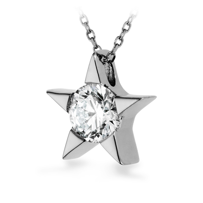 0.15 ctw. Illa Pendant Necklace in 18K White Gold