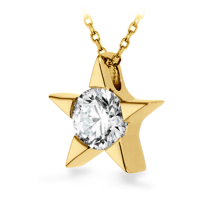 0.15 ctw. Illa Pendant Necklace in 18K Yellow Gold