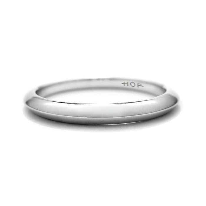 Insignia Band in 18K White Gold Insignia Band in 18K White Gold