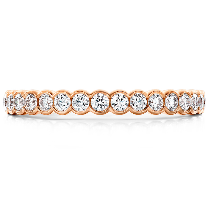 0.41 ctw. Isabelle Bezel Band in 18K Rose Gold
