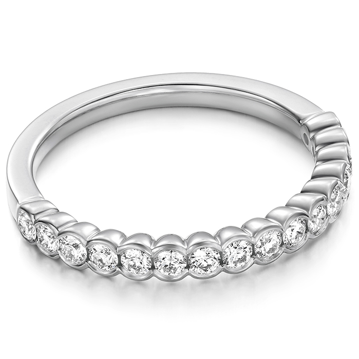 0.41 ctw. Isabelle Bezel Band in Platinum