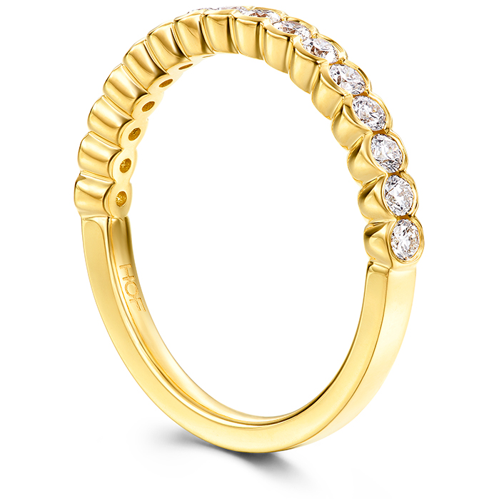 0.41 ctw. Isabelle Bezel Band in 18K Yellow Gold