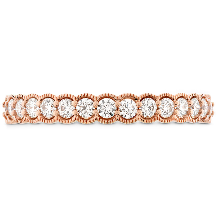 0.42 ctw. Isabelle Milgrain Diamond Band in 18K Rose Gold