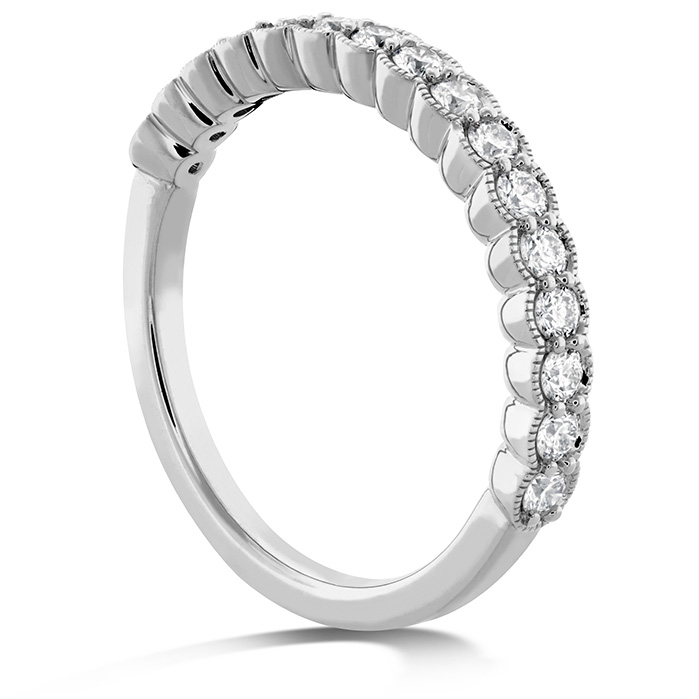 0.42 ctw. Isabelle Milgrain Diamond Band in 18K Yellow Gold