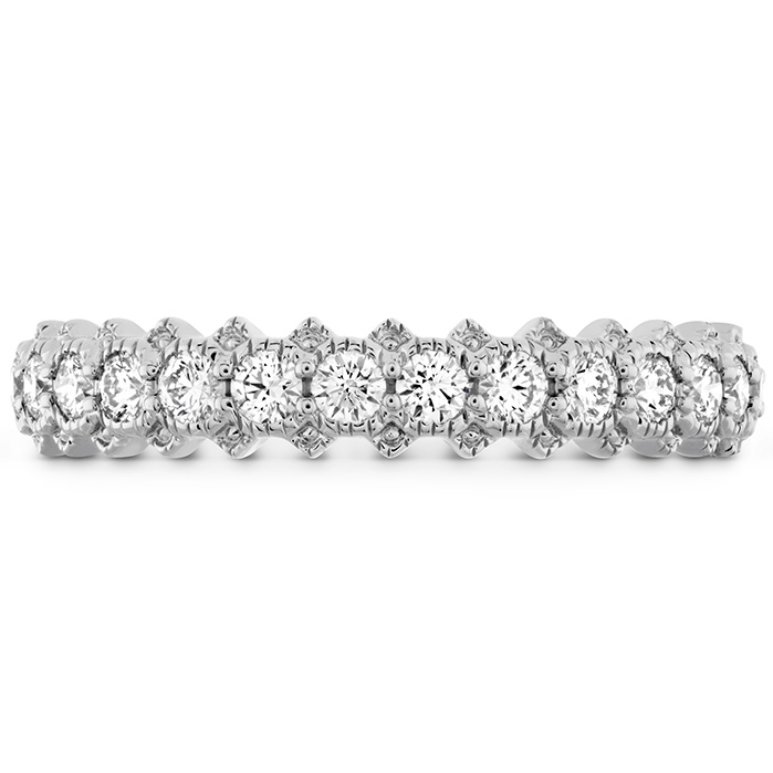 0.45 ctw. Liliana Bezel Milgrain Diamond Band in Platinum