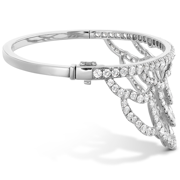 8.95 ctw. Lorelei Chandelier Diamond Cuff in 18K White Gold
