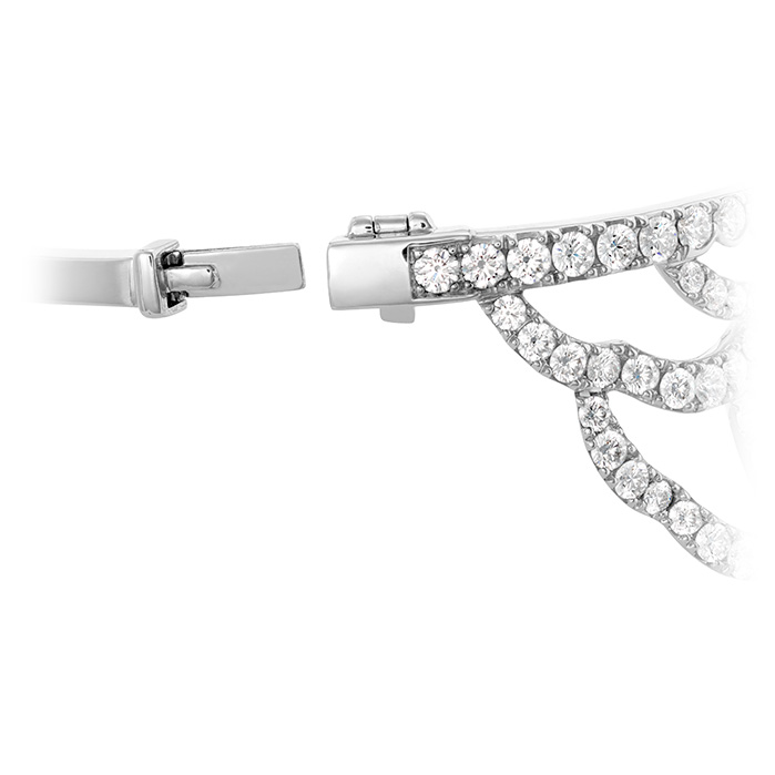 8.95 ctw. Lorelei Chandelier Diamond Cuff in 18K White Gold
