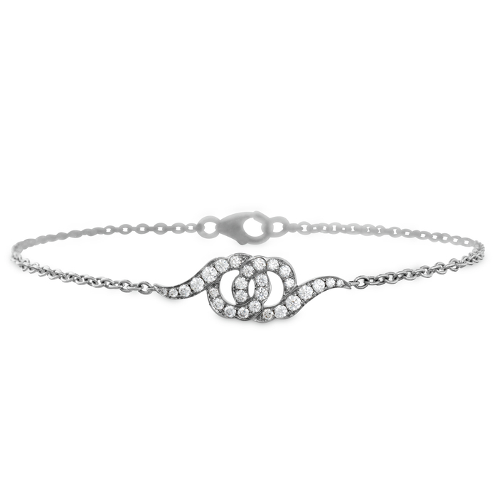 0.3 ctw. Lorelei Diamond Bracelet in 18K White Gold