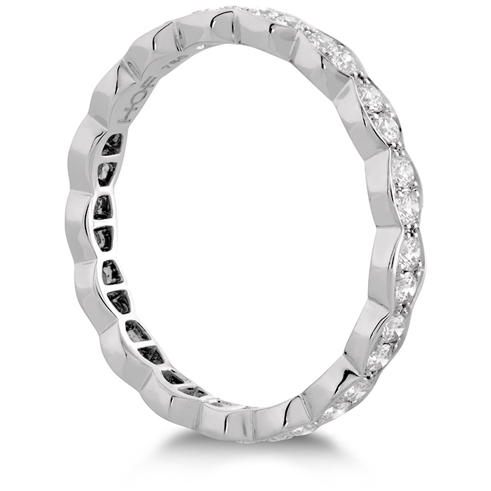 0.45 ctw. Lorelei Floral Eternity Band in Platinum