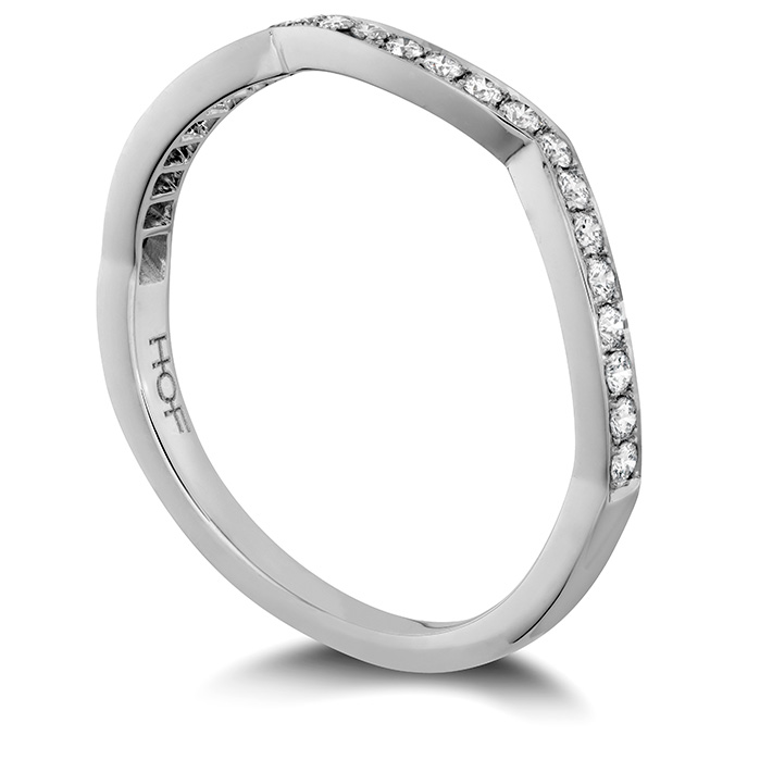 0.2 ctw. Lorelei Pointed Diamond Band in Platinum