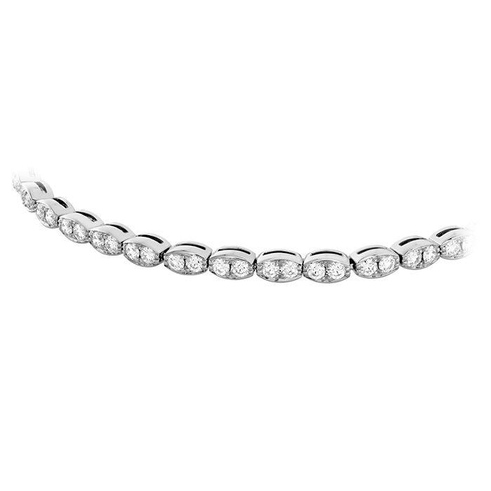 1.95 ctw. Lorelei Floral Diamond Line Bracelet - S in 18K Yellow Gold