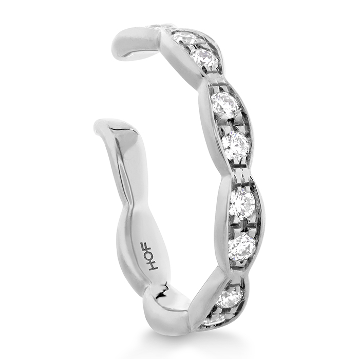 0.06 ctw. Lorelei Floral Ear Cuff in 18K Yellow Gold-3