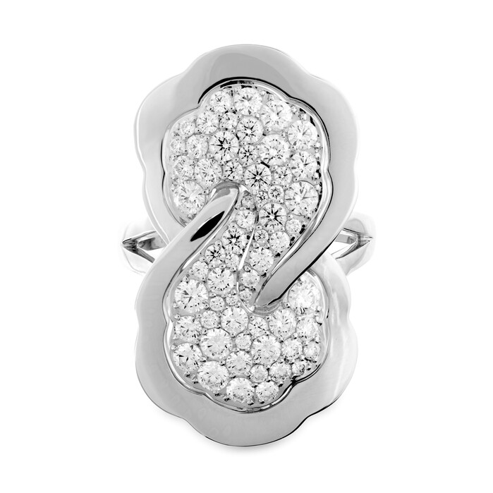 1.4 ctw. Lorelei Infinity Right Hand Ring in 18K Yellow Gold