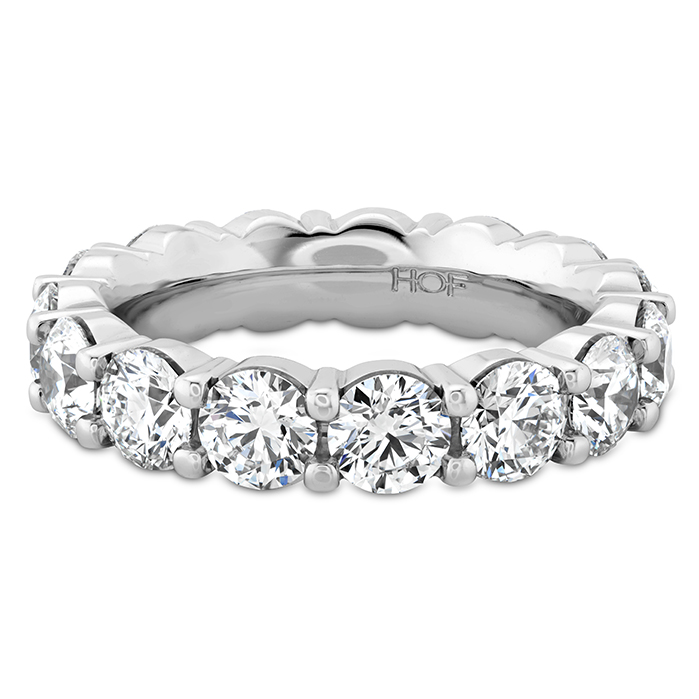 4.6 ctw. Luxe Eternity Band in 18K White Gold