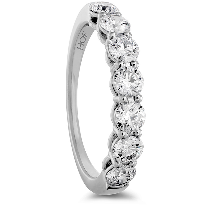 1.7 ctw. Multiplicity Love Seven-Stone Band in Platinum